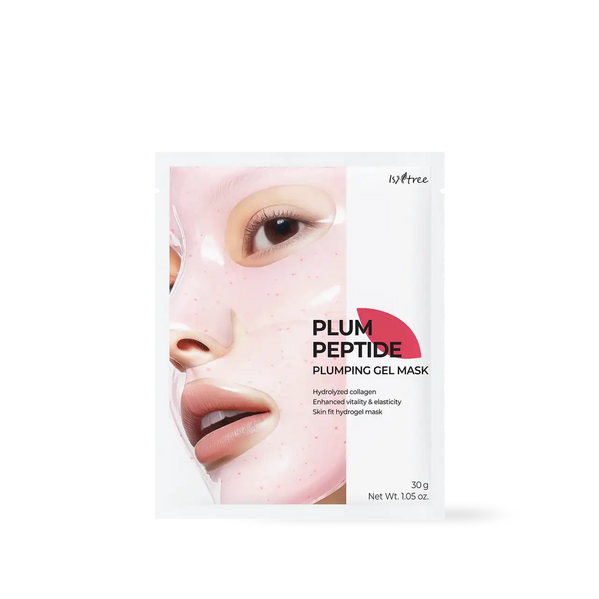 Isntree Plum Peptide Plumping Gel Mask 30g*1ea Korean skincare product image 1