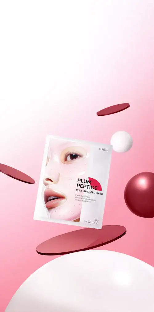 Isntree Plum Peptide Plumping Gel Mask 30g*1ea Korean skincare product image 3