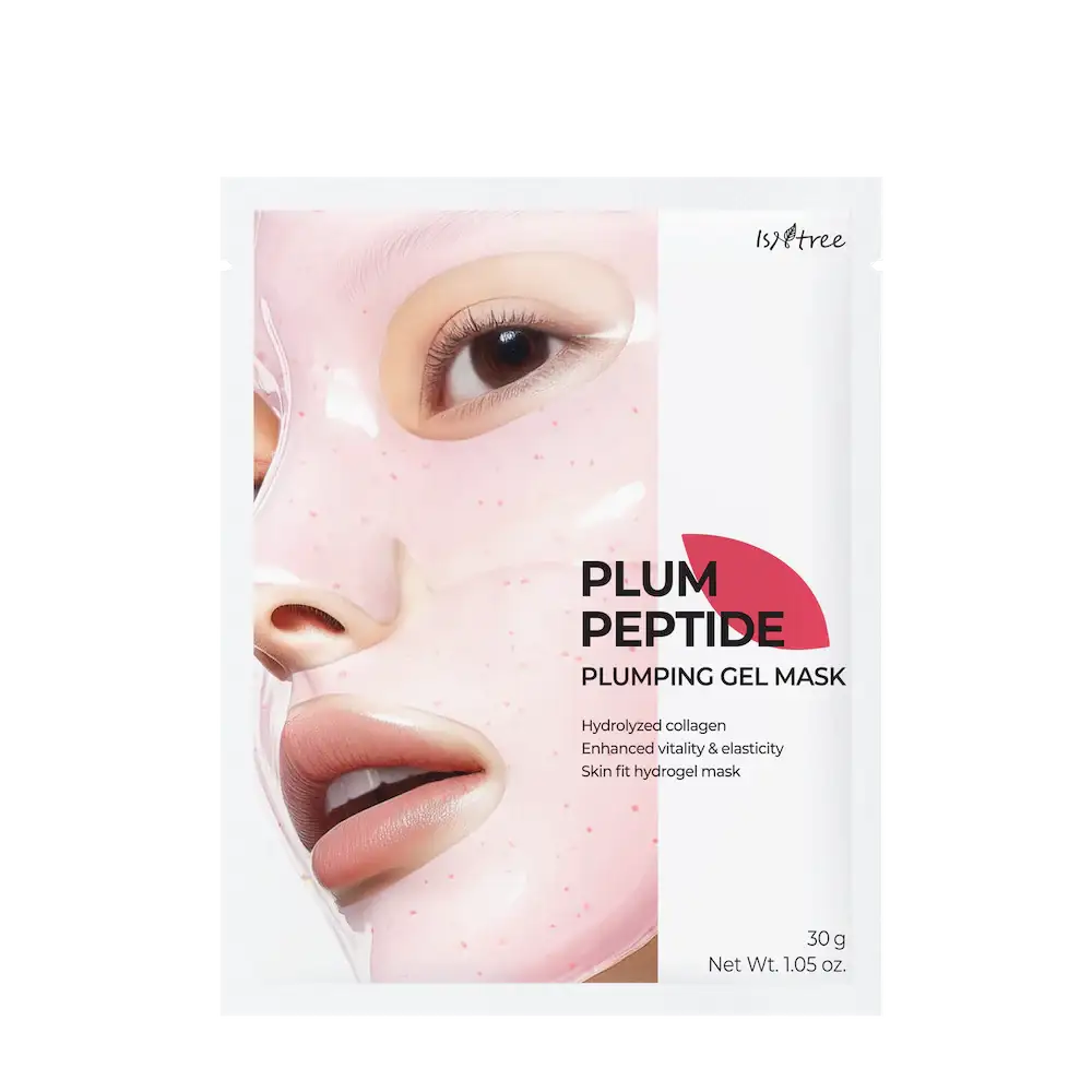 Isntree Plum Peptide Plumping Gel Mask 30g*4ea Korean skincare product image 2