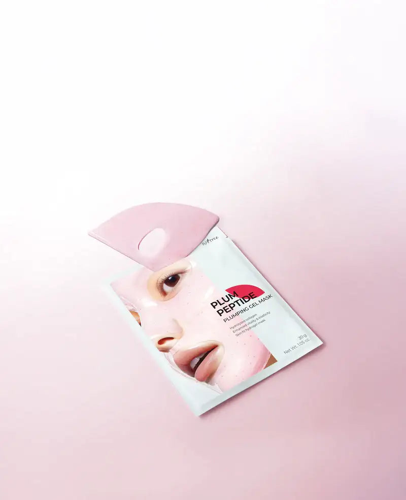 Isntree Plum Peptide Plumping Gel Mask 30g*4ea Korean skincare product image 4