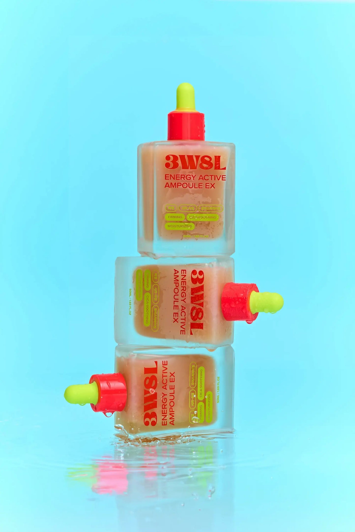3W8L Energy Active Serum EX 50ml Korean hydrating face serum