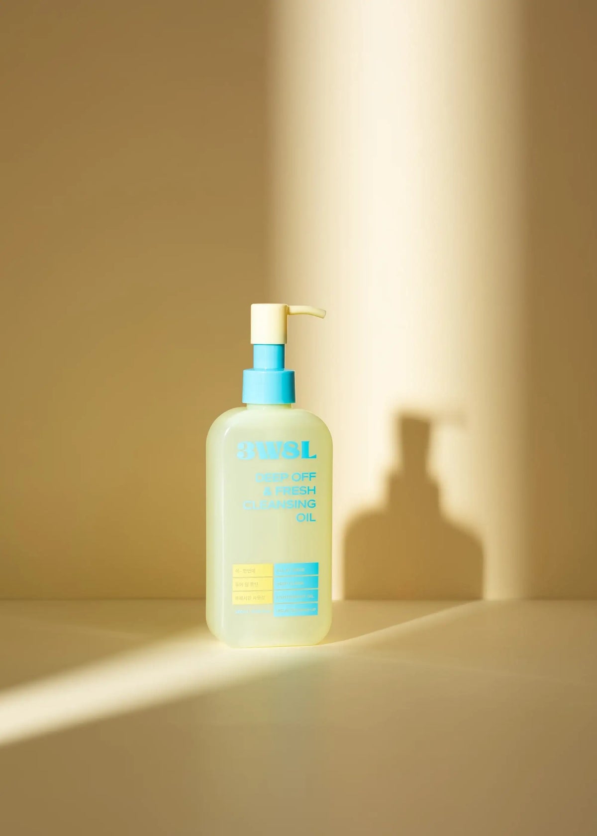 3W8L Deep Off & Fresh Cleansing Oil 205ml Korean oil cleanser