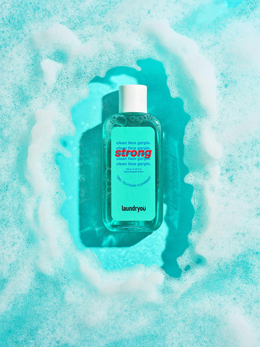 Laundryou Clean Face Gargle Gel-to-Foam Cleanser Strong 160g Korean gel-to-foam cleanser product image 2