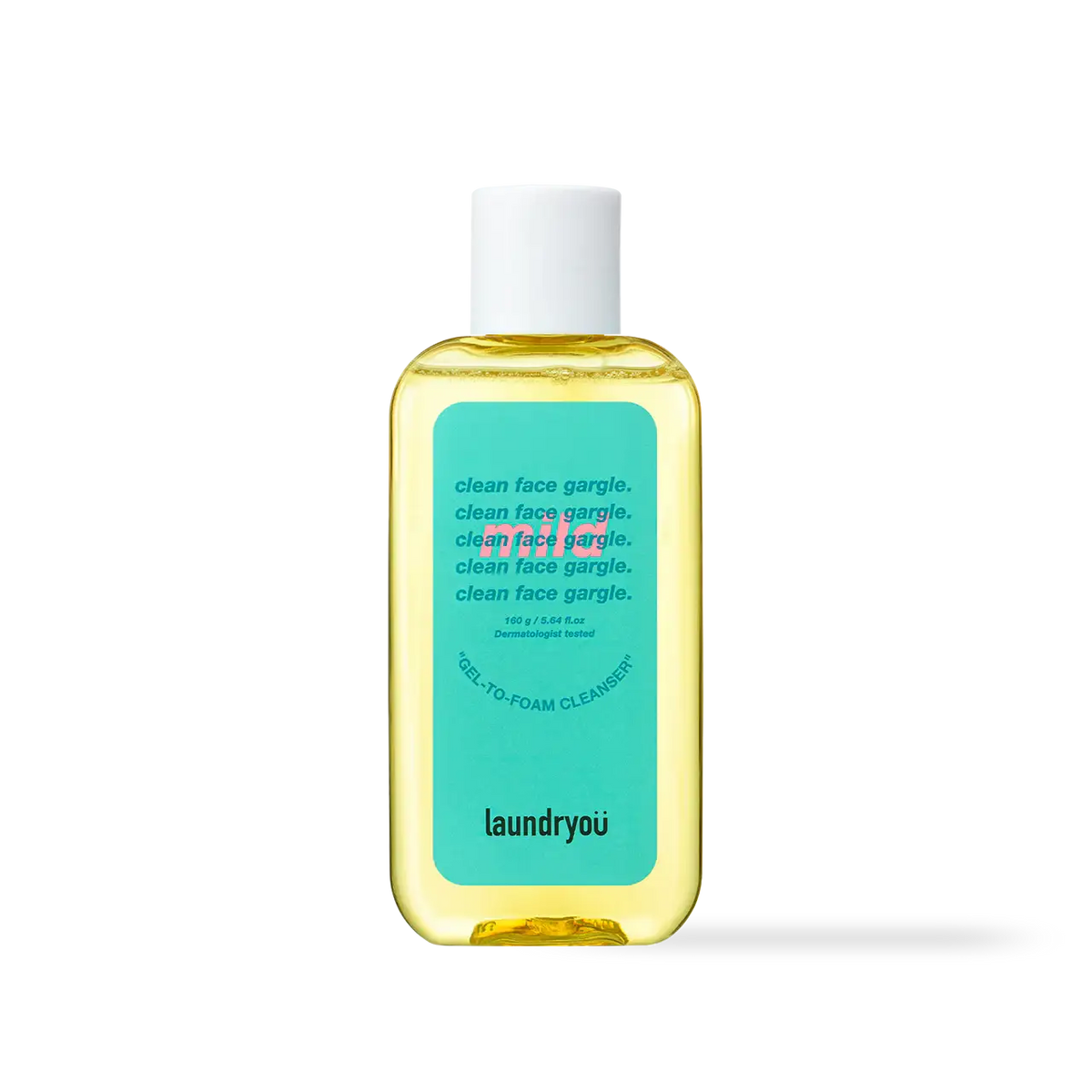 Laundryou Clean Face Gargle Gel-to-Foam Cleanser Mild 160g Korean gel-to-foam cleanser product image 1