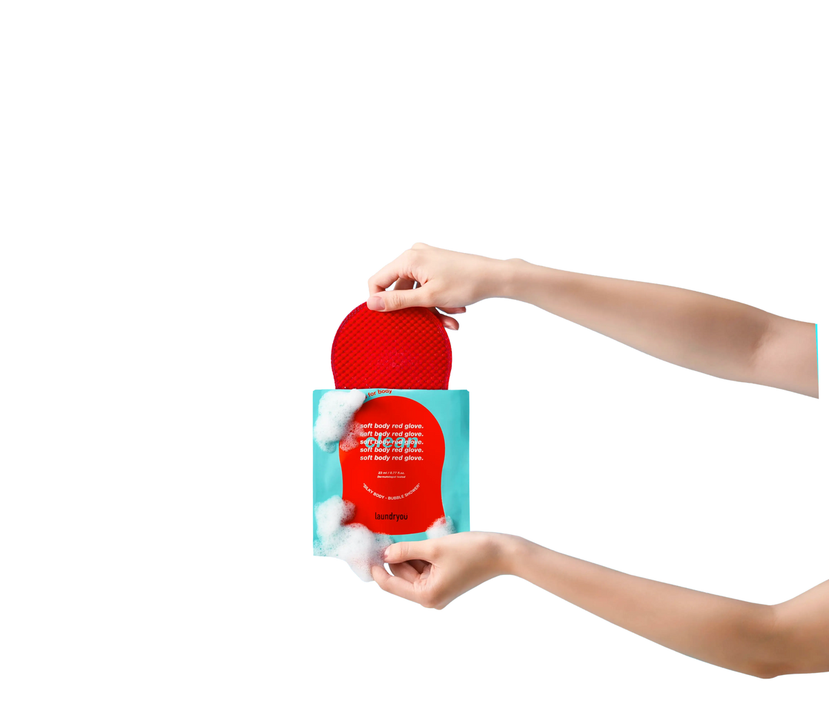 Laundryou Soft Body Glove Clean 23ml*5ea Korean body cleansing glove product image 2
