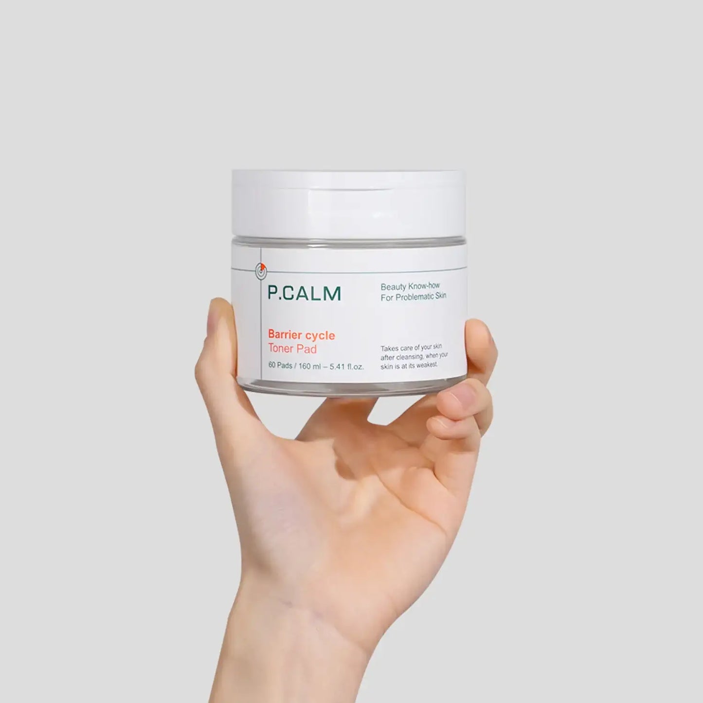 P.CALM Barrier Cycle Calming Toner Pads 160ml
