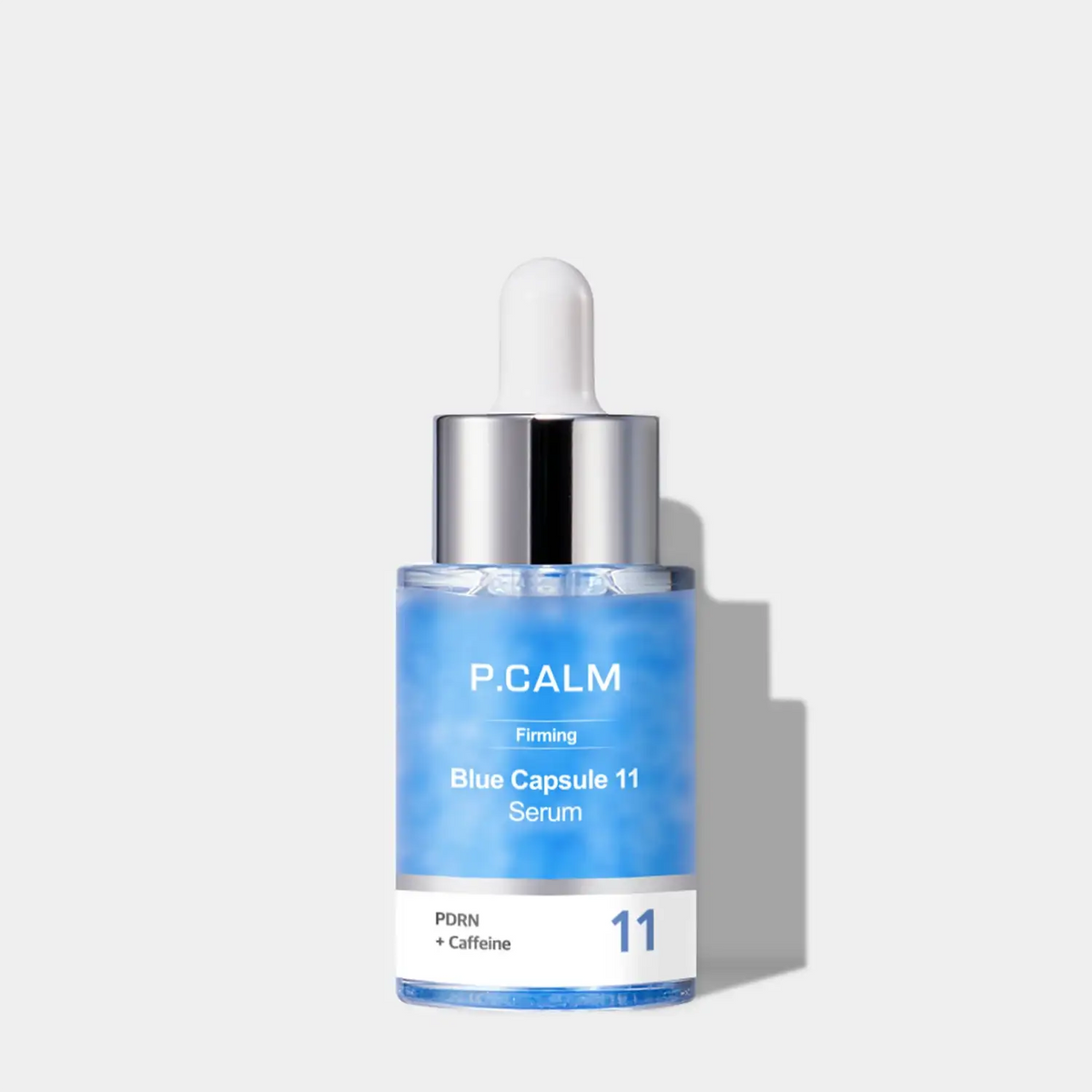 P.CALM PDRN Caffeine Blue Capsule 11 Serum 30ml Korean skin care product view 1