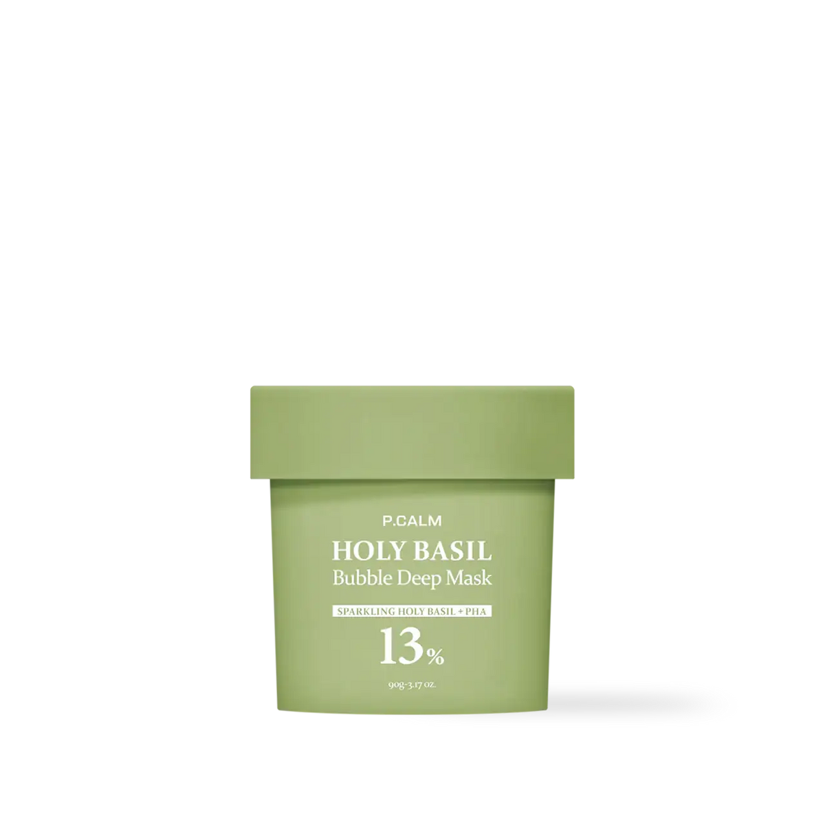 P.CALM Holy Basil PHA Bubble Deep Cleansing Mask 90g Korean skin care product view 2