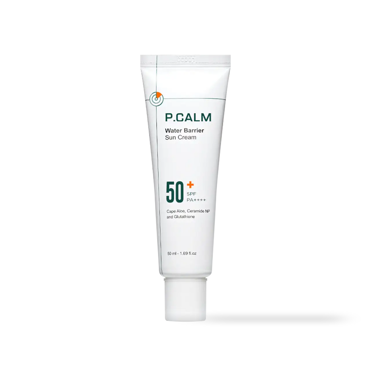 P.CALM Water Barrier Hydrating Sun Cream 50ml Korean skin care product view 2
