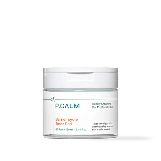 P.CALM Barrier Cycle Calming Toner Pads 160ml