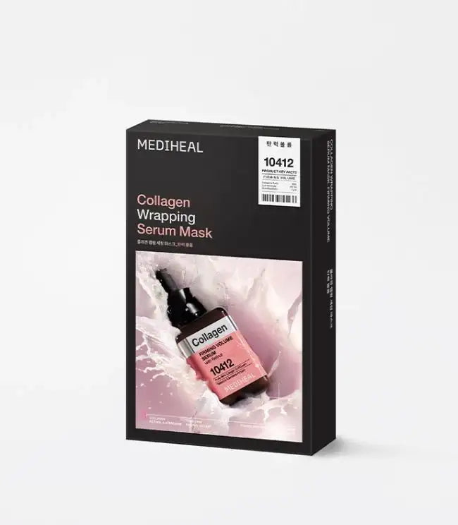 Mediheal Collagen Wrapping Serum Mask Firming Volume 10ea Korean skincare product view 2