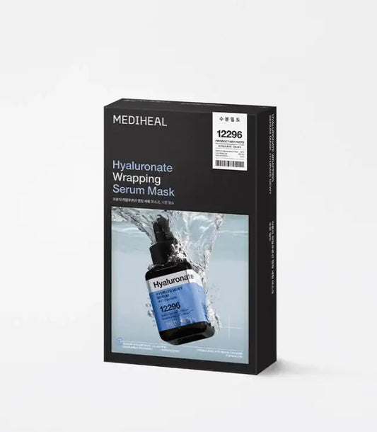 Mediheal Hyaluronate Wrapping Serum Mask Hydrate Dewy 10ea Korean skincare product view 2