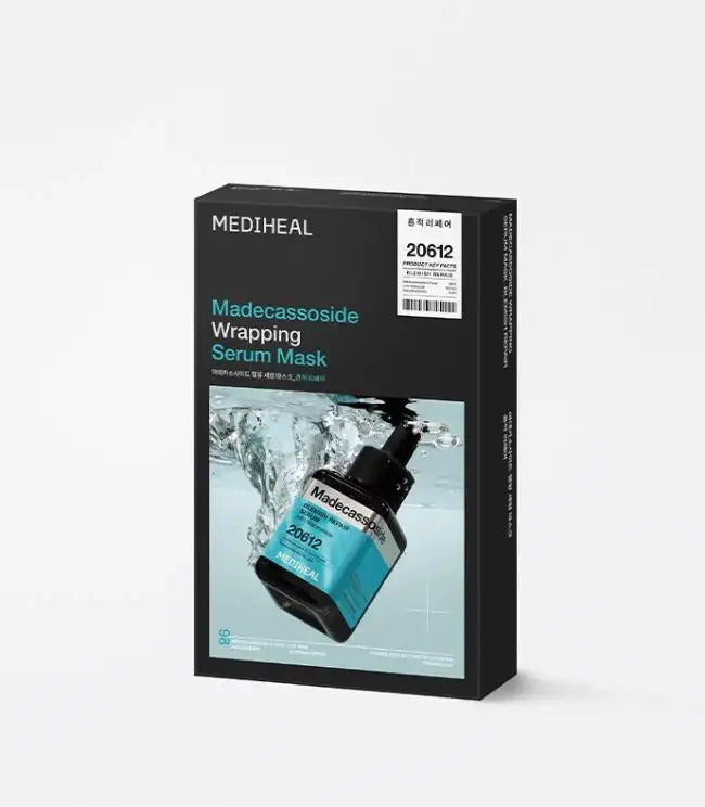 Mediheal Madecassoside Wrapping Serum Mask Blemish Repair 10ea Korean skincare product view 1