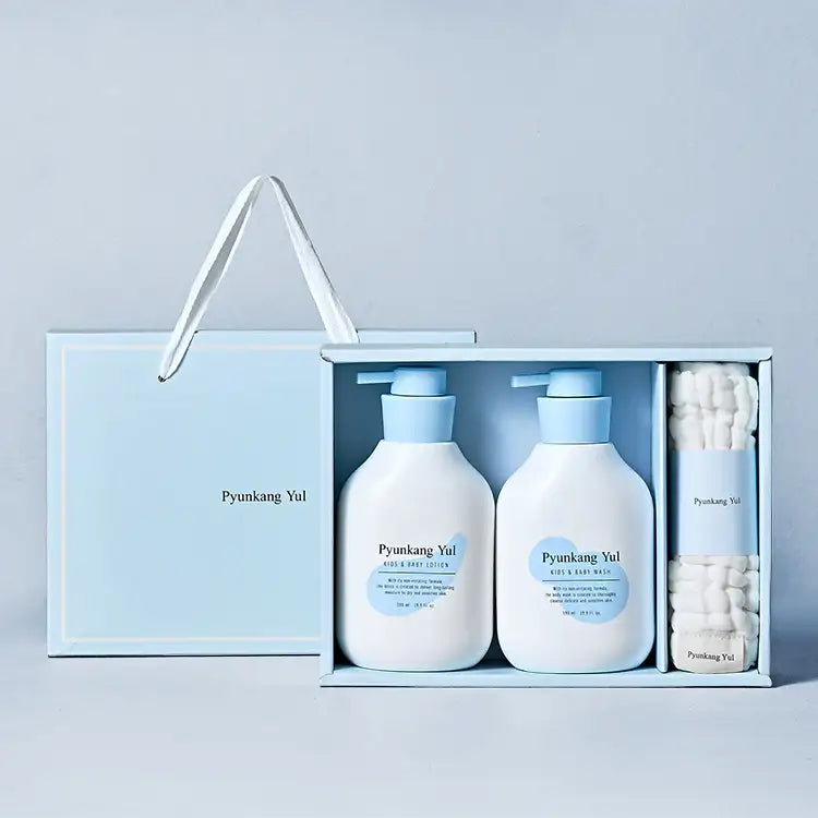 PyunkangYul Kids & Baby Line Gift Set 590ml*2+guaze Korean product view 3
