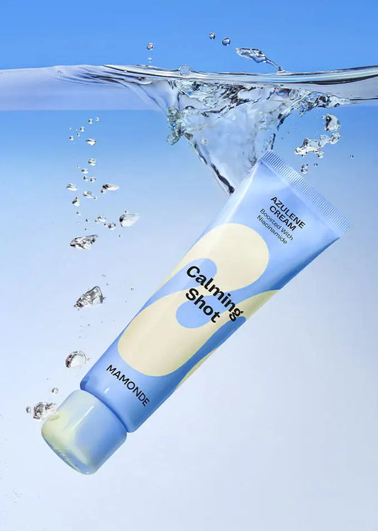 mamonde Calming Shot Azulene Cream 60ml Korean skincare product view 2