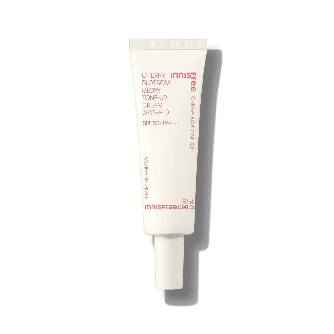 Innisfree Cherry Blossom Glow Tone-up Cream(Skin-Fit) SPF 50+ PA++++ 50ml Korean beauty product image 1