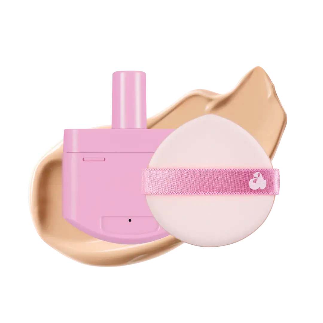 Unleashia Don’t Touch Glass Pink Cushion Re-Feel Korean Cushion Foundation Refill product image 8