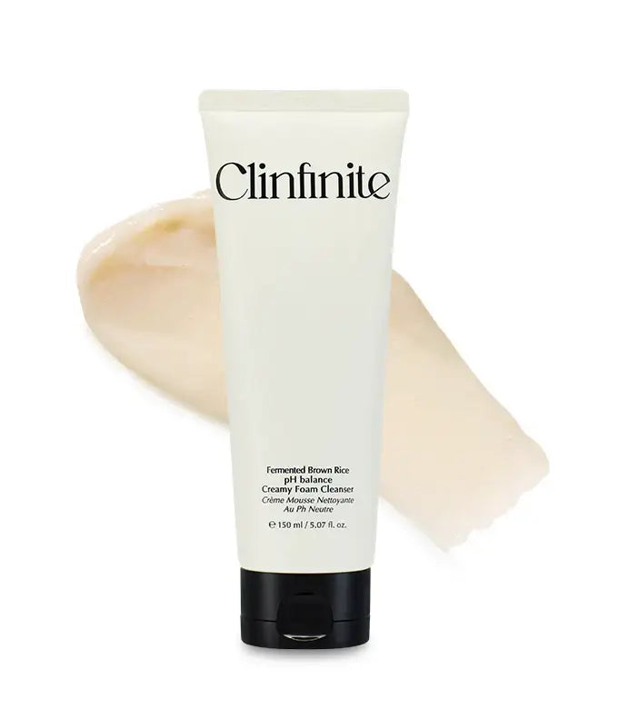 Clinfinite Fermented Rice Mild Acidic Creamy Foam Cleanser 150ml Korean cleansing product image 1