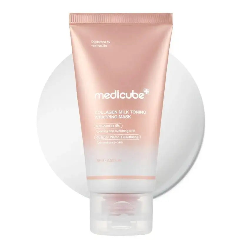 Medicube Collagen Milk Toning Wrapping Mask 75ml Korean skincare product view 1
