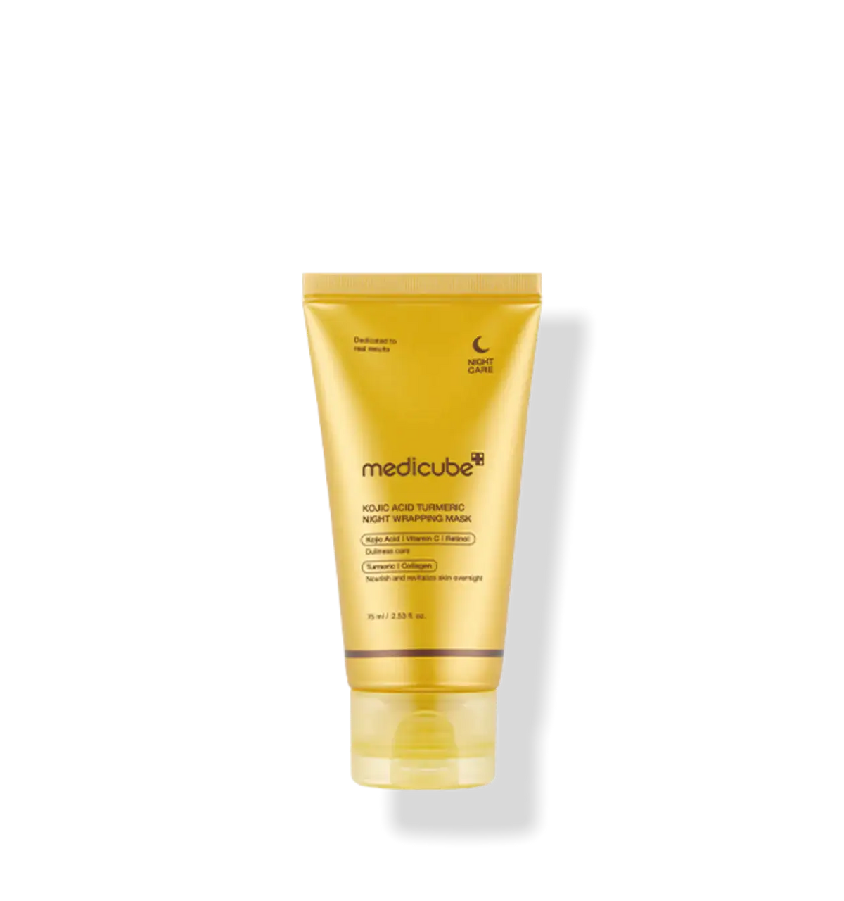Medicube Kojic Acid Turmeric Night Wrapping Mask 75ml Korean skincare product view 1