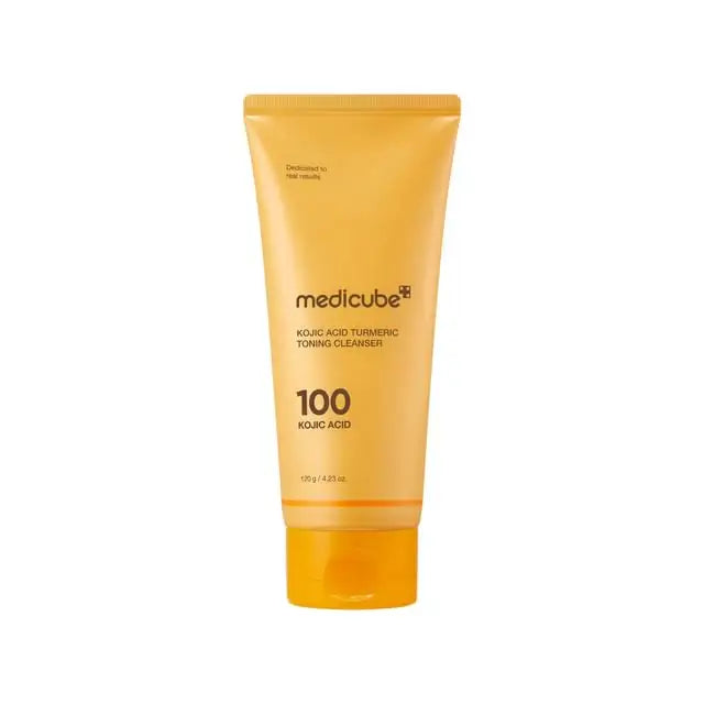 Medicube Kojic Acid Turmeric Toning Cleanser 120g Korean skincare product view 1