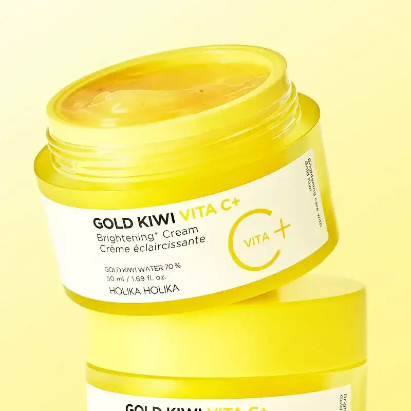 Holika Holika Gold Kiwi Vita C Plus Brightening Cream 50ml Korean beauty product image 3