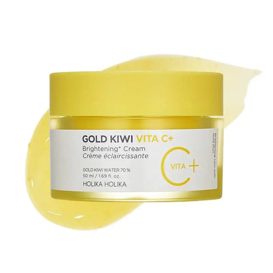 Holika Holika Gold Kiwi Vita C Plus Brightening Cream 50ml Korean beauty product image 2