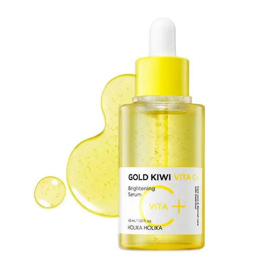 Holika Holika Gold Kiwi Vita C Plus Brightening Serum 45ml Korean beauty product image 2