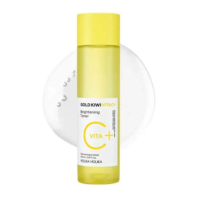 Holika Holika Gold Kiwi Vita C Plus Brightening Toner 150ml Korean beauty product image 2