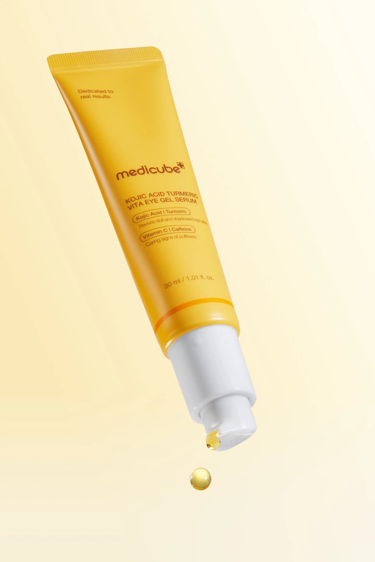 Medicube Kojic Acid Turmeric Vita Eye Gel Serum 30ml Korean skincare product view 4