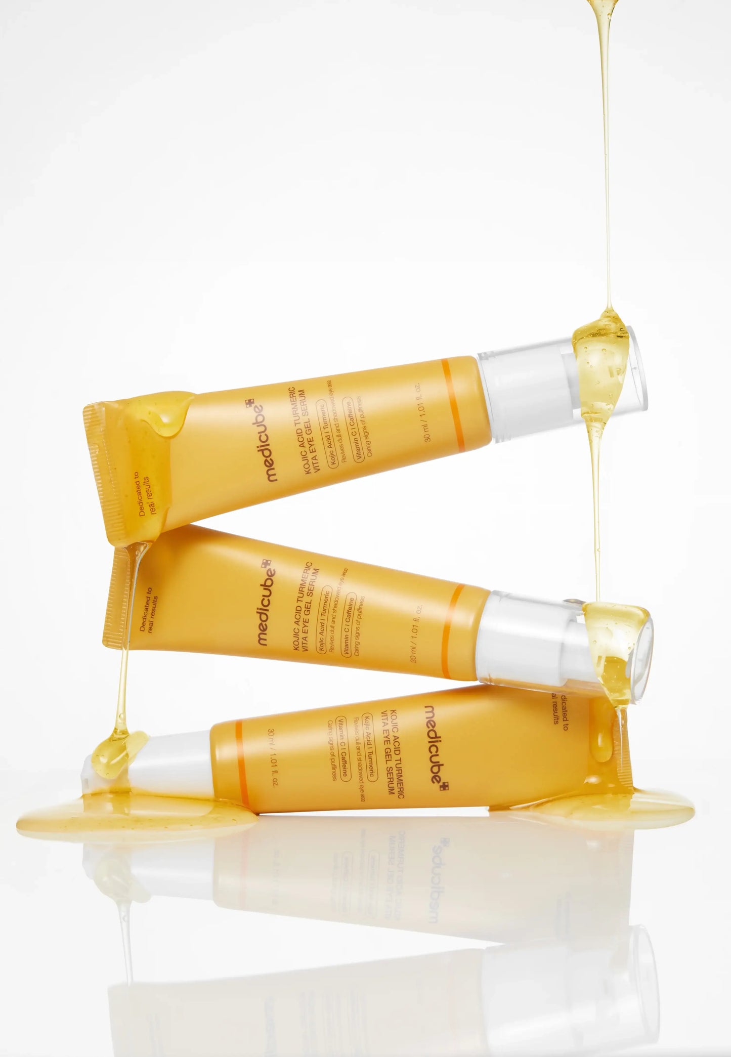 Medicube Kojic Acid Turmeric Vita Eye Gel Serum 30ml Korean skincare product view 5