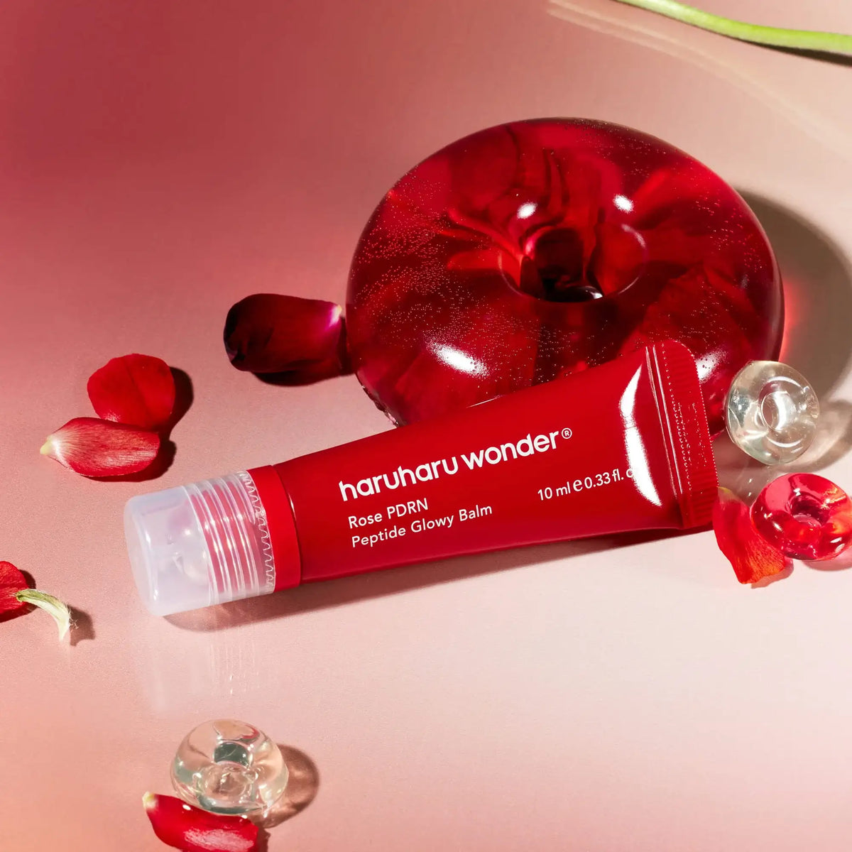 haruharu wonder Rose PDRN Peptide Glowy Balm 10ml Korean beauty product image 5