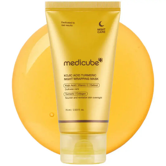 Medicube Kojic Acid Turmeric Night Wrapping Mask 75ml Korean skincare product view 2