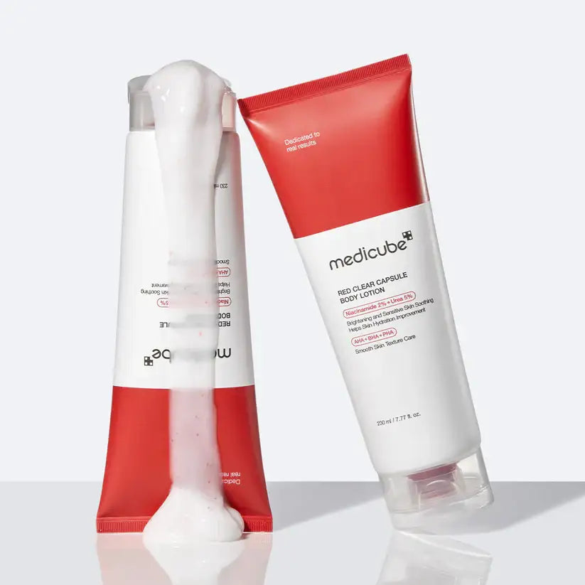Medicube Red Clear Capsule Body Lotion 230ml Korean skincare product view 3