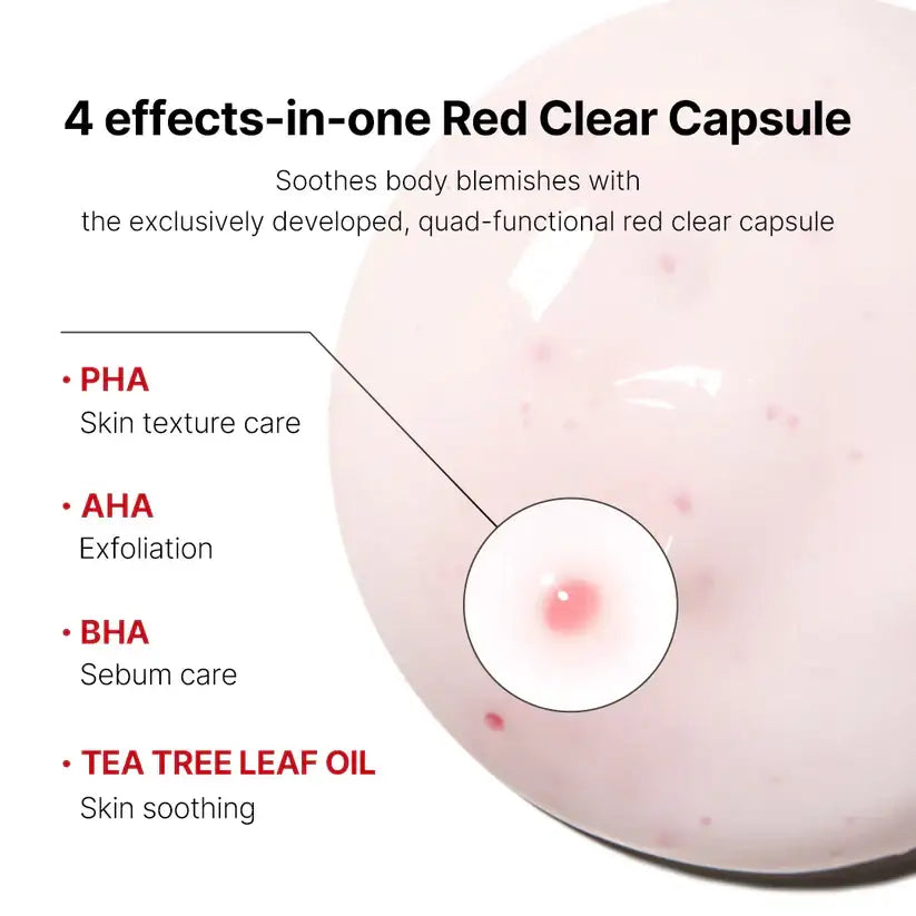 Medicube Red Clear Capsule Body Lotion 230ml Korean skincare product view 4