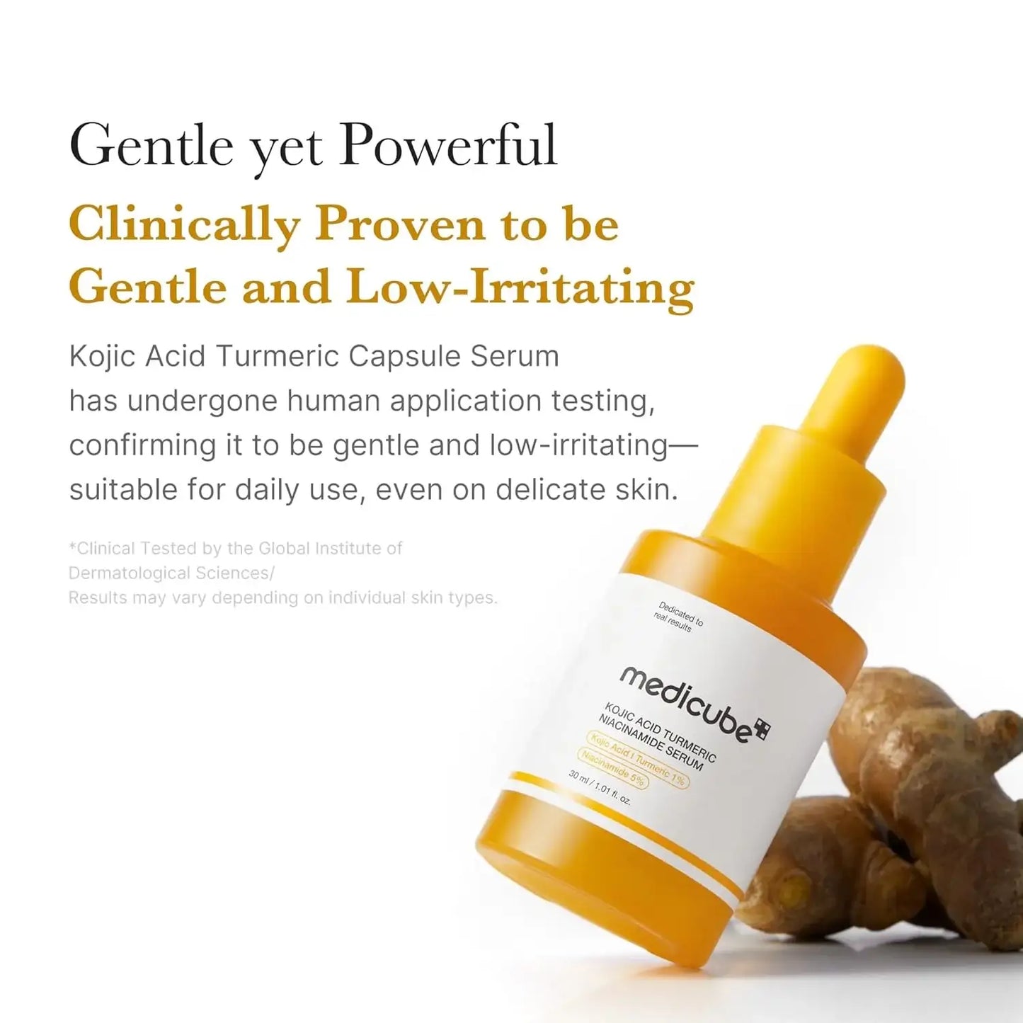 Medicube Kojic Acid Turmeric Niacinamide Serum 30ml Korean skincare product view 6
