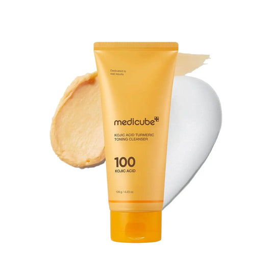 Medicube Kojic Acid Turmeric Toning Cleanser 120g Korean skincare product view 2