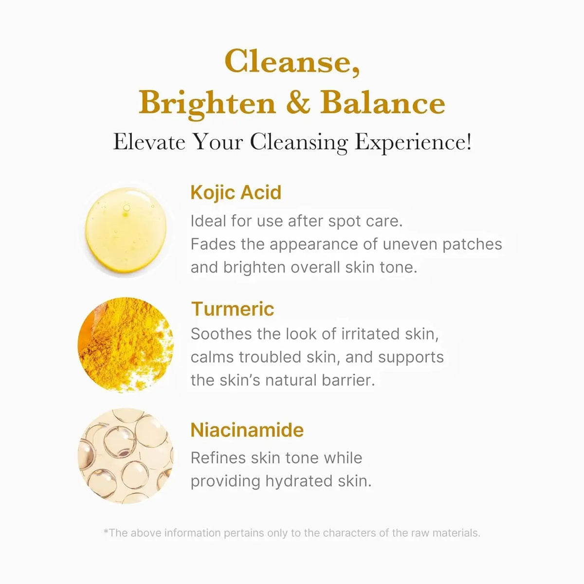 Medicube Kojic Acid Turmeric Toning Cleanser 120g Korean skincare product view 4