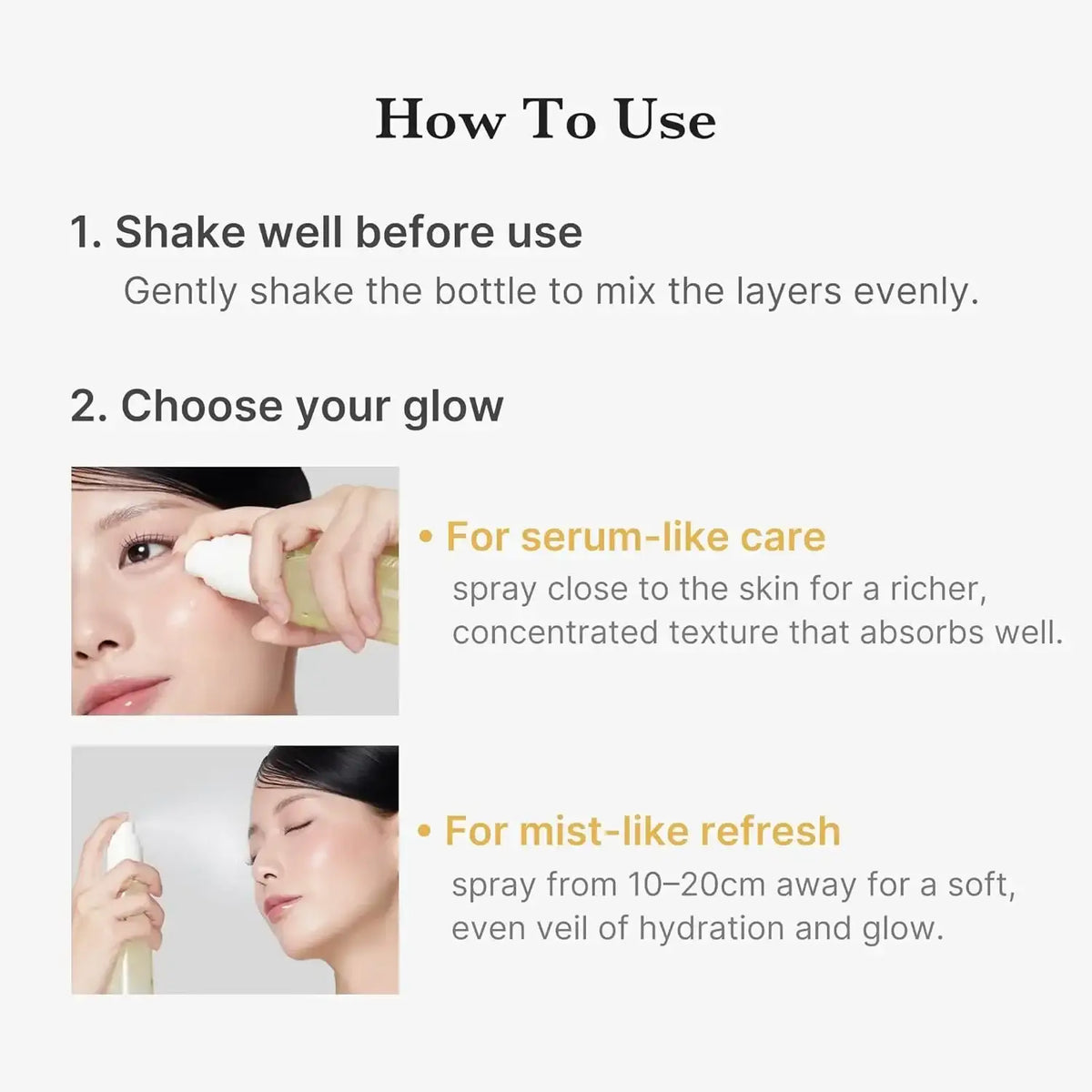 Medicube Kojic Acid Turmeric Vita Jelly Mist Serum 100ml Korean skincare product view 6