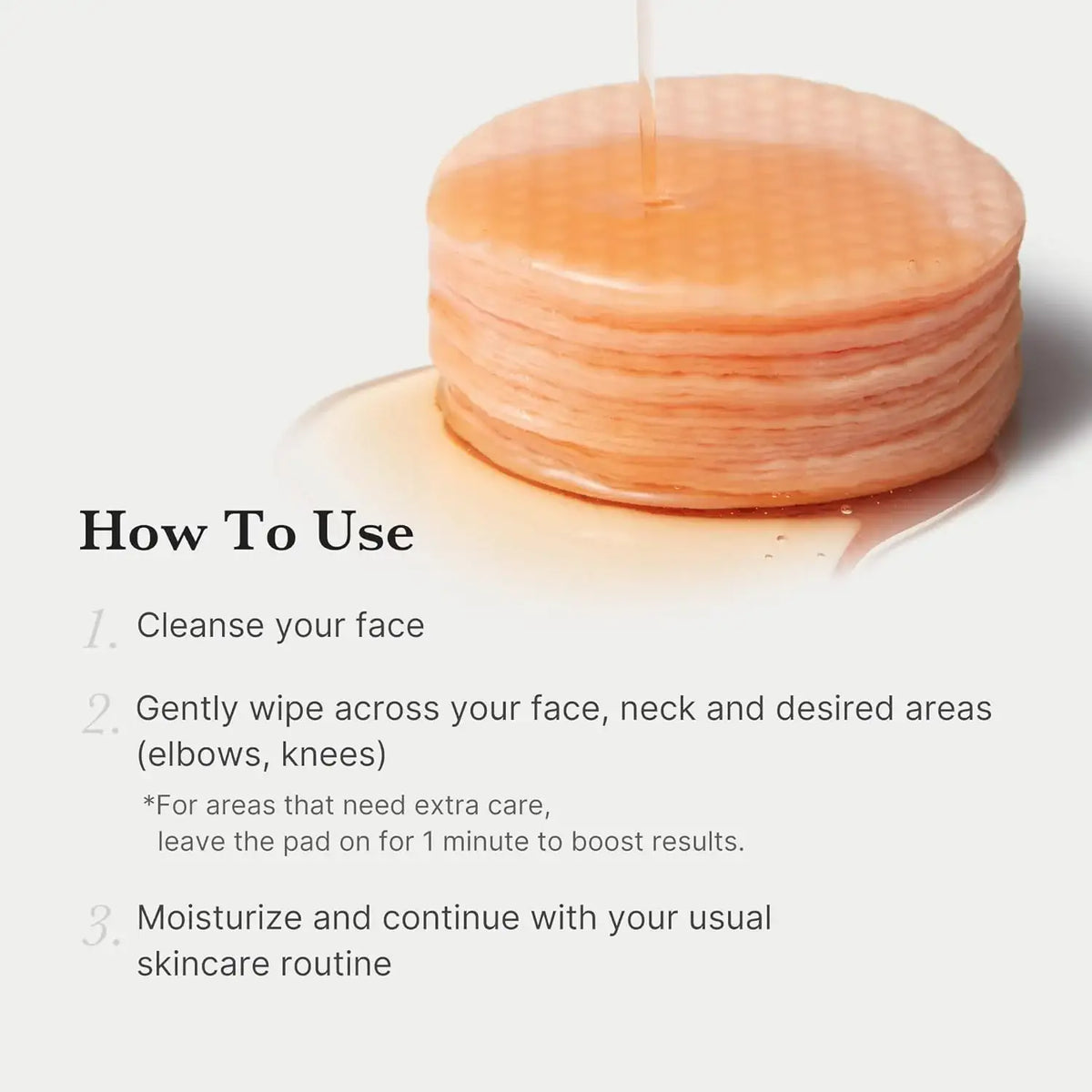 Medicube Red Succinic Acid Peeling Pads 70pcs Korean skincare product view 5