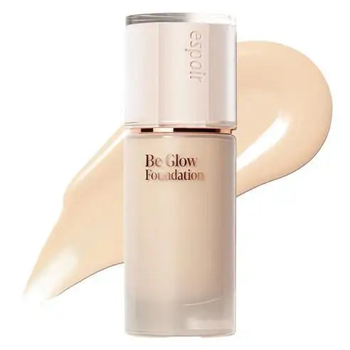 Espoir Be Glow Foundation SPF 27 PA++ 30g, 21N Neutral Ivory Korean complexion makeup product image 2