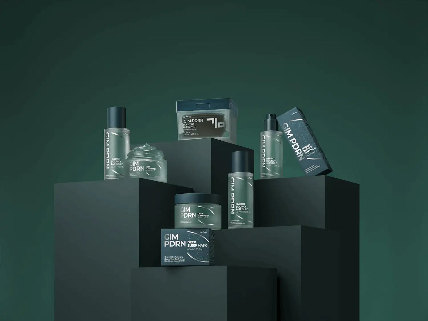 Isntree GIM PDRN Boosting Glow Pad (200ml)70ea Korean skincare product image 5