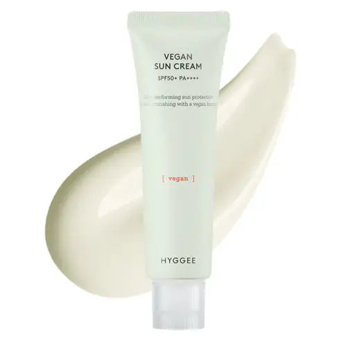 Hyggee Vegan Sun Cream 50ml Korean beauty product image 1