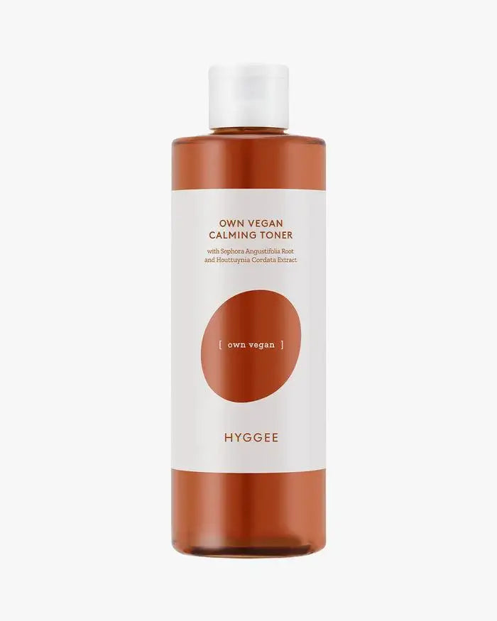 Hyggee Own Vegan Calming Toner 250ml Korean beauty product image 1