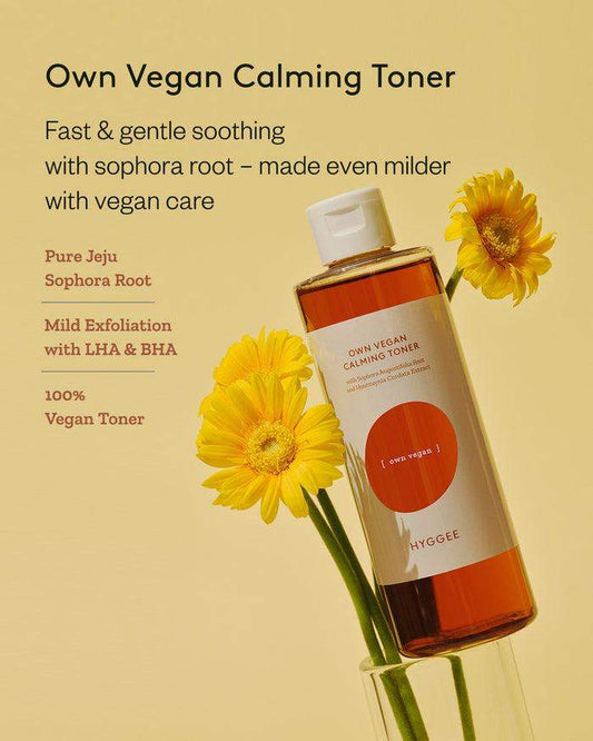 Hyggee Own Vegan Calming Toner 250ml Korean beauty product image 2