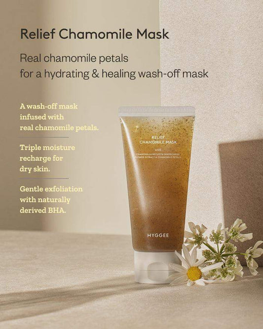 Hyggee Relief Chamomile Mask 95ml Korean beauty product image 2