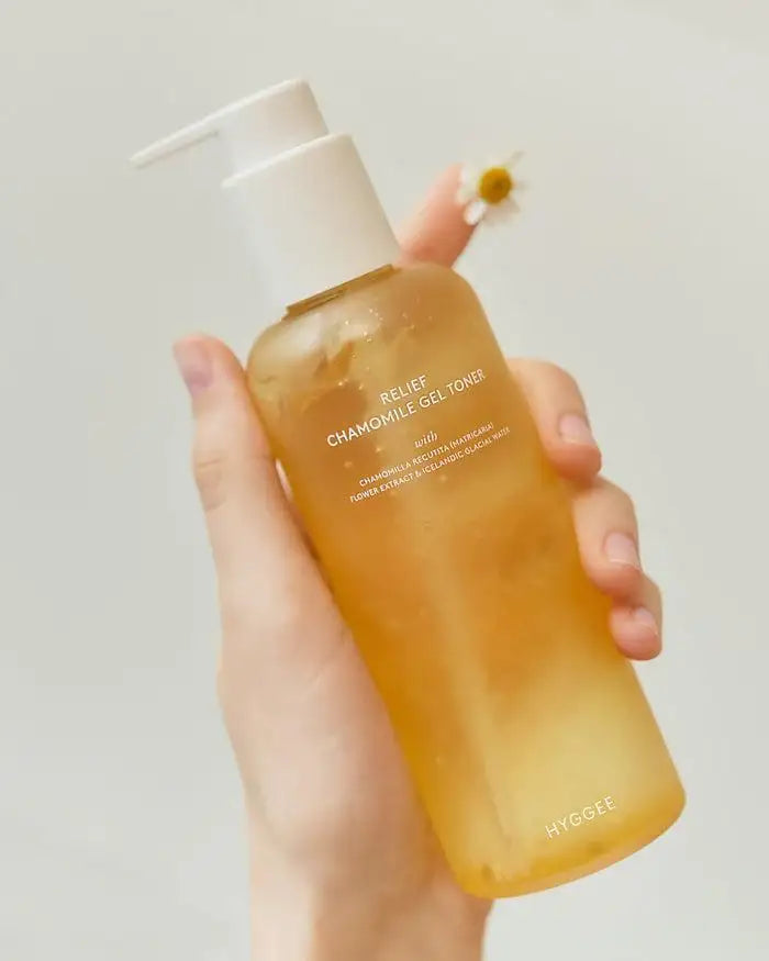 Hyggee Relief Chamomile Gel Toner 200ml Korean beauty product image 4