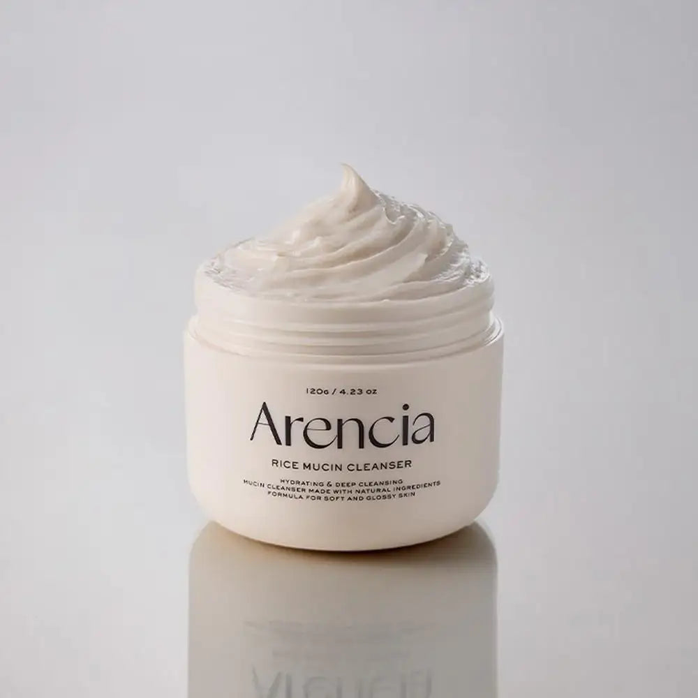 Arencia Rice Mucin Cleanser 120ml — Korean Foaming Face Cleanser — product view