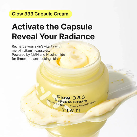 TIAM Glow 333 Capsule Cream 50ml Korean beauty product image 2