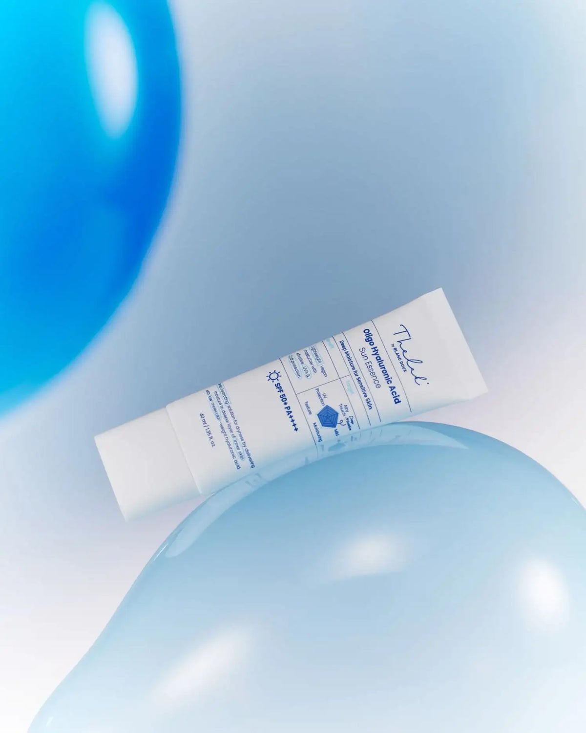 THE LAB by BLANC DOUX Oligo Hyaluronic Acid Sun Essence 40ml Korean beauty product image 5